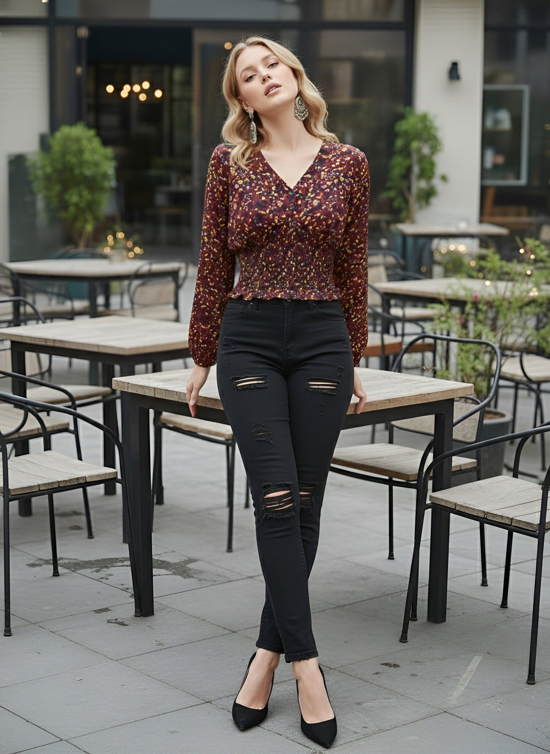 Women Printed Top