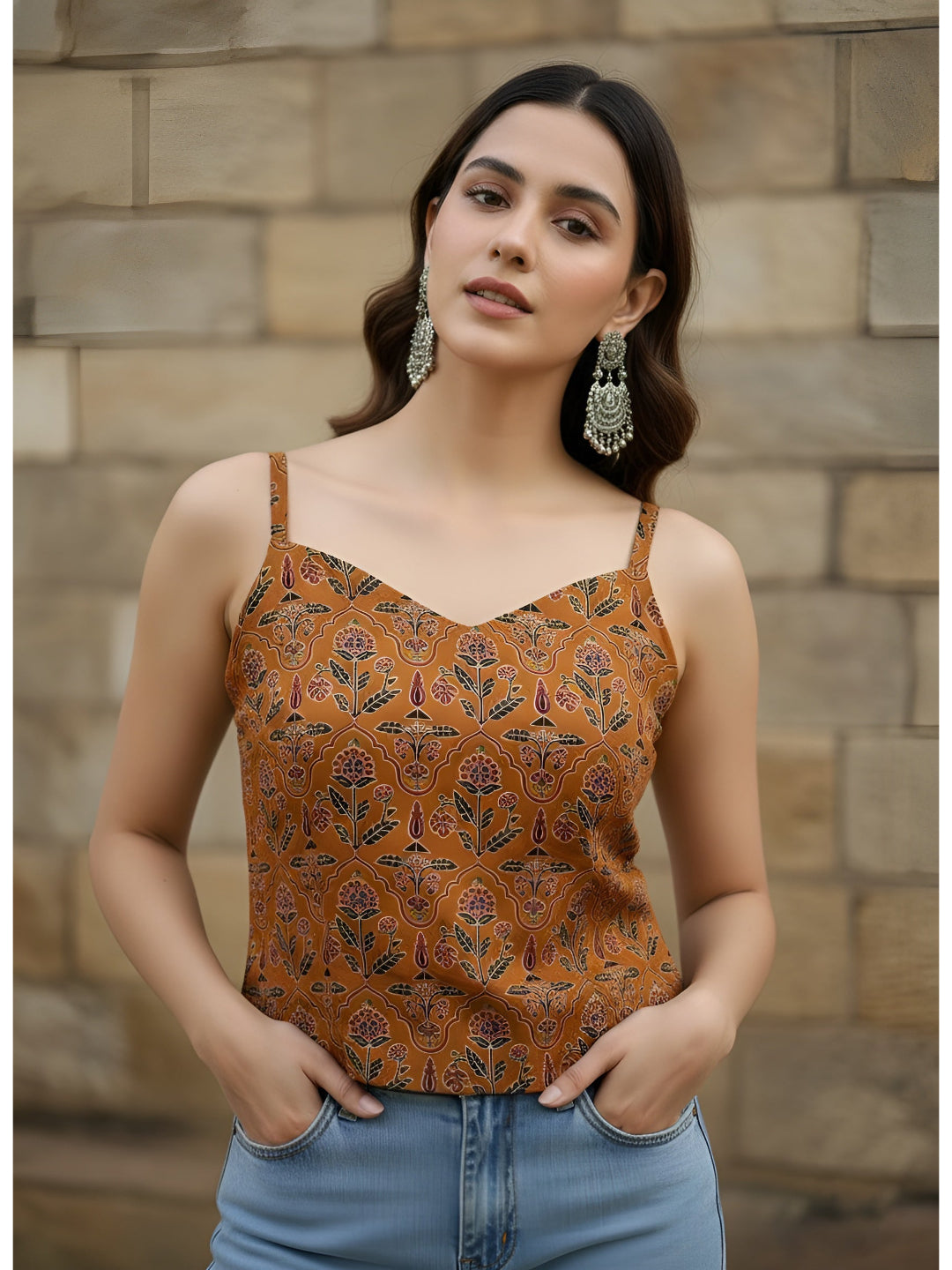 Printed Crop Top For Girls & Women