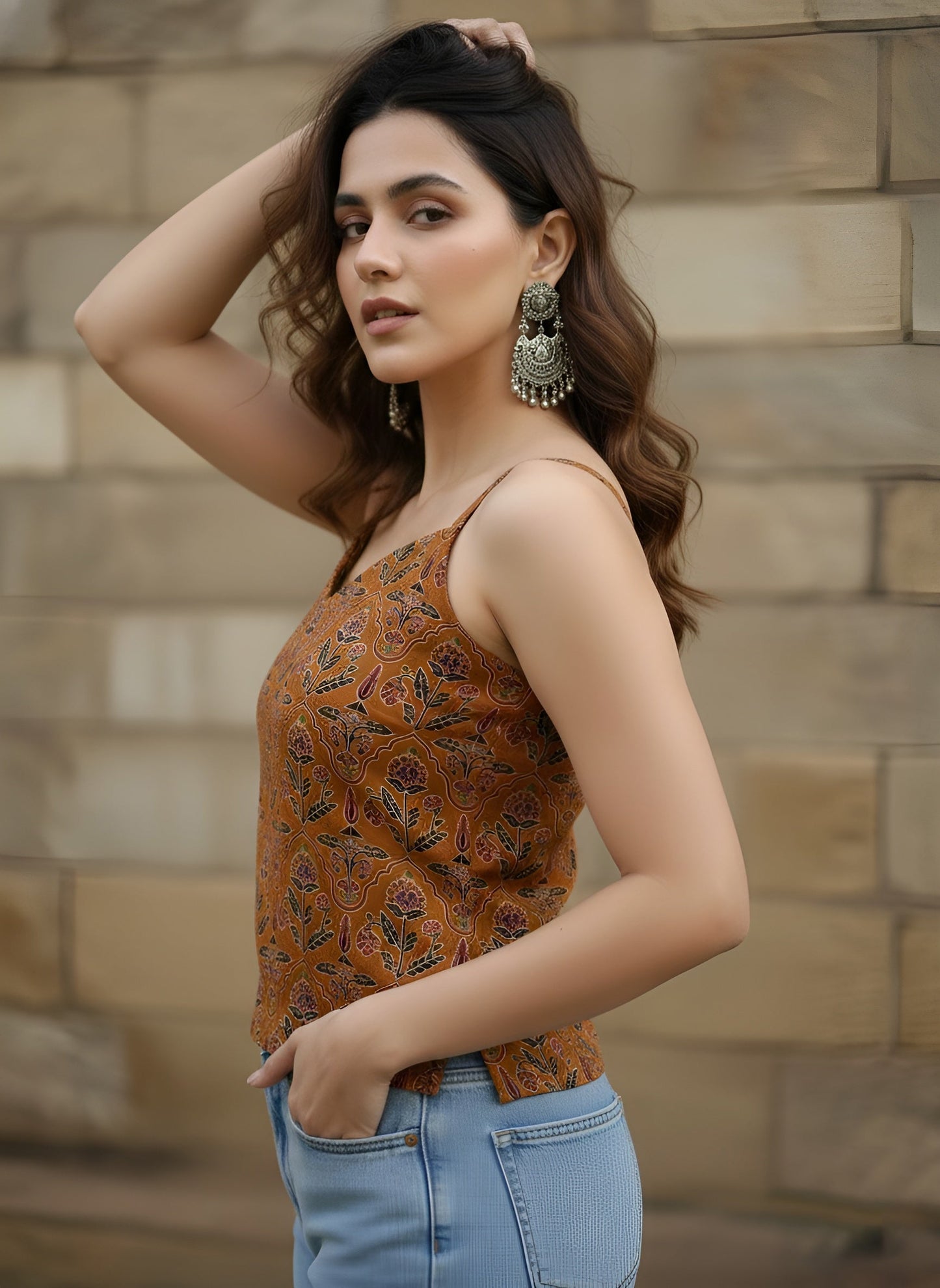 Printed Crop Top For Girls & Women