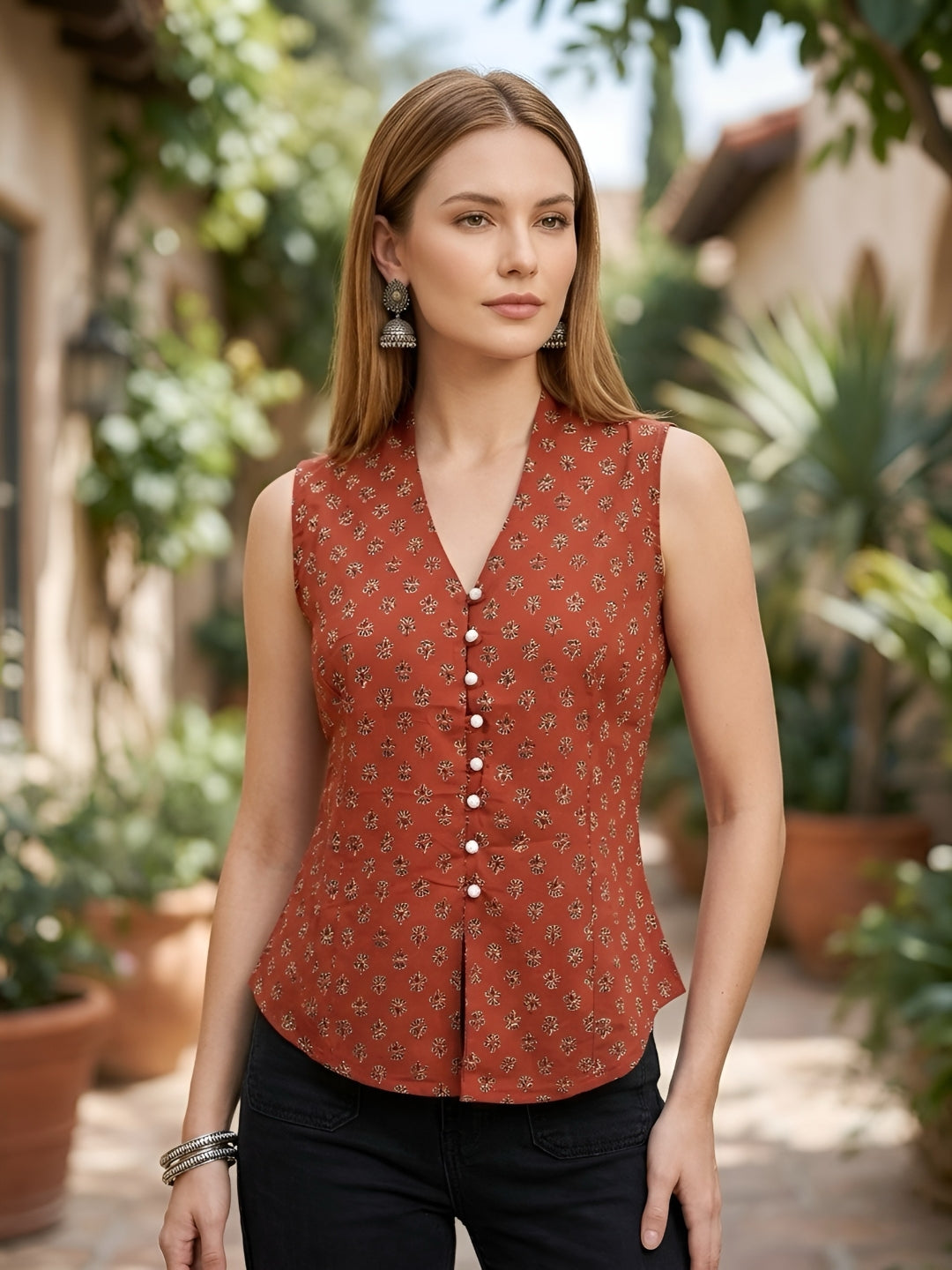 Printed Top