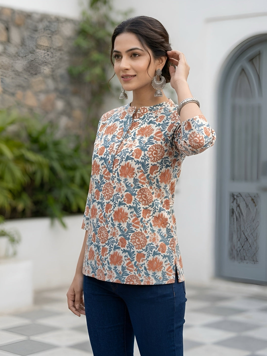 Printed Straight Tunic