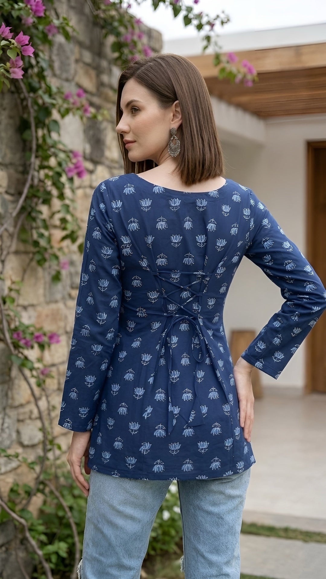 Printed Straight Kurti