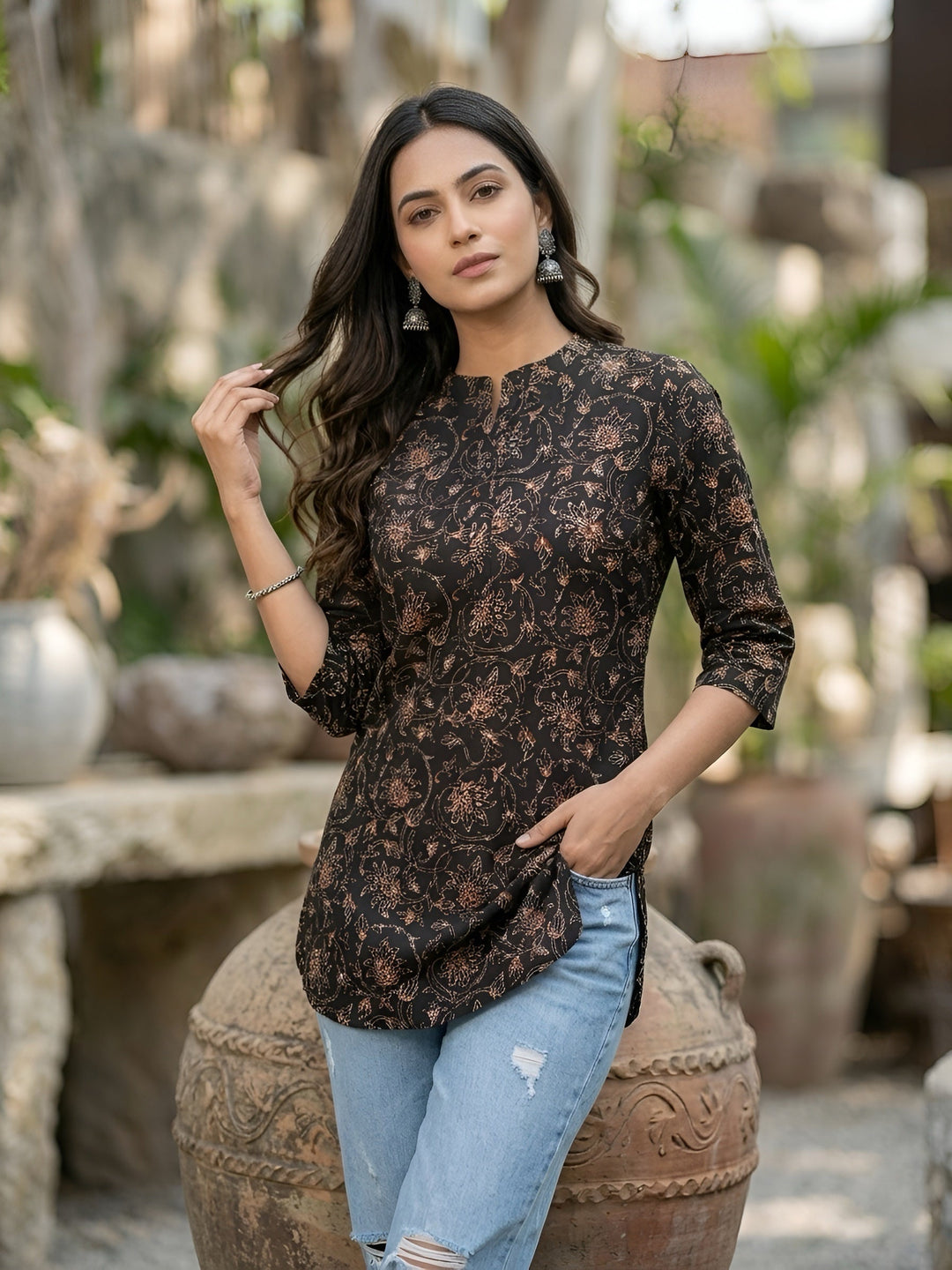 Printed Straight Tunic