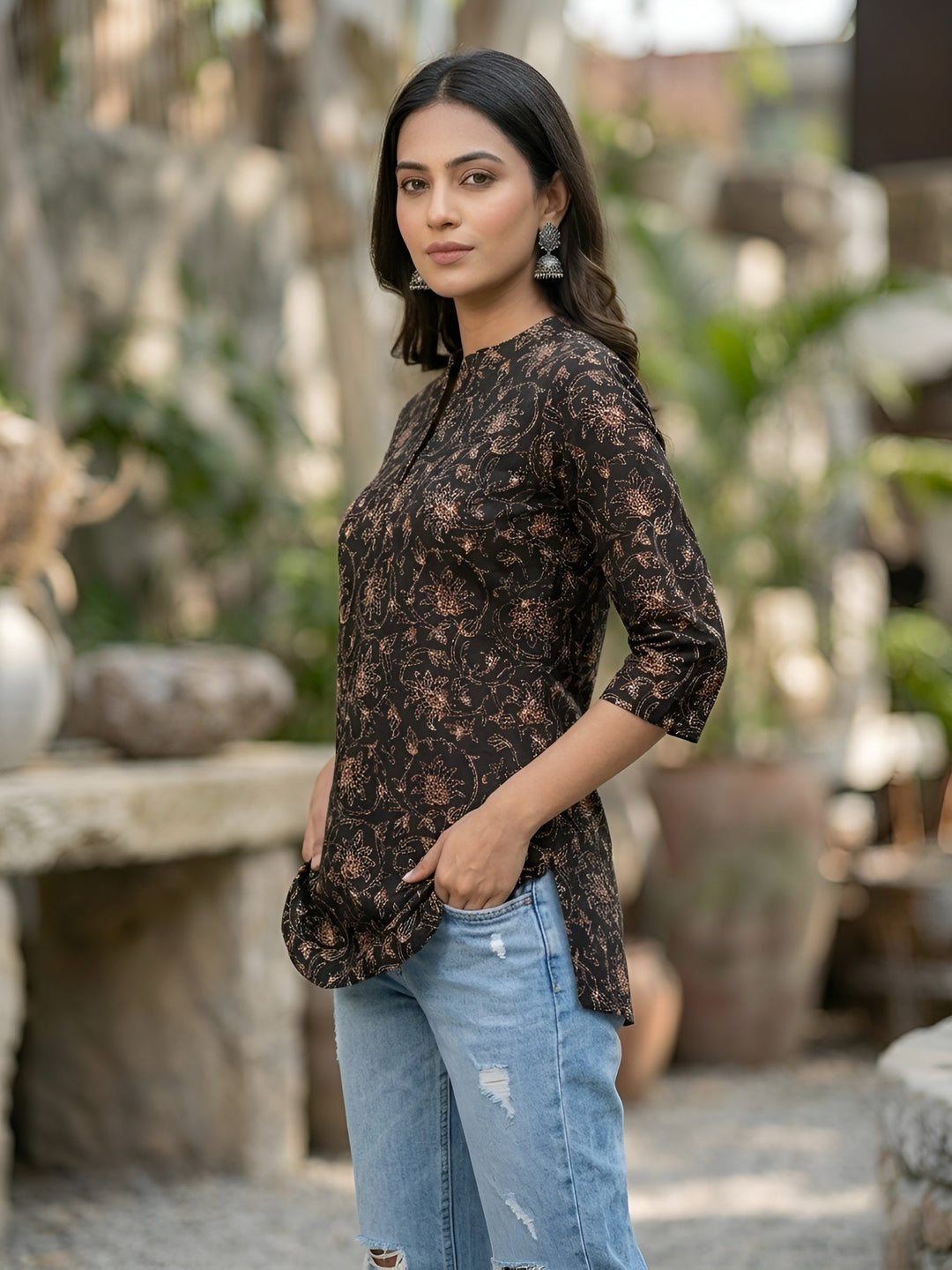 Printed Straight Tunic