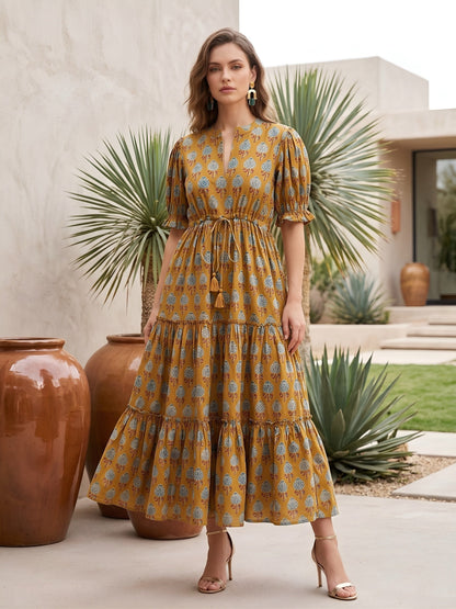 Ethnic Printed Dress
