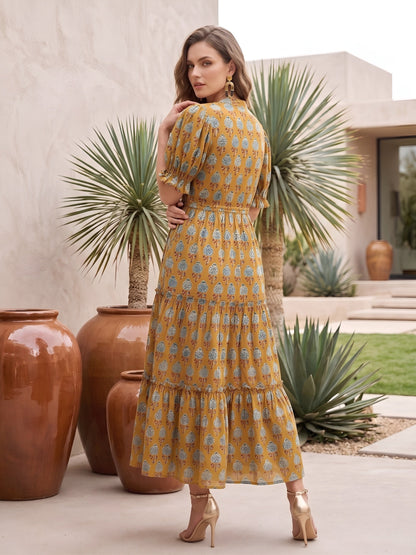 Ethnic Printed Dress