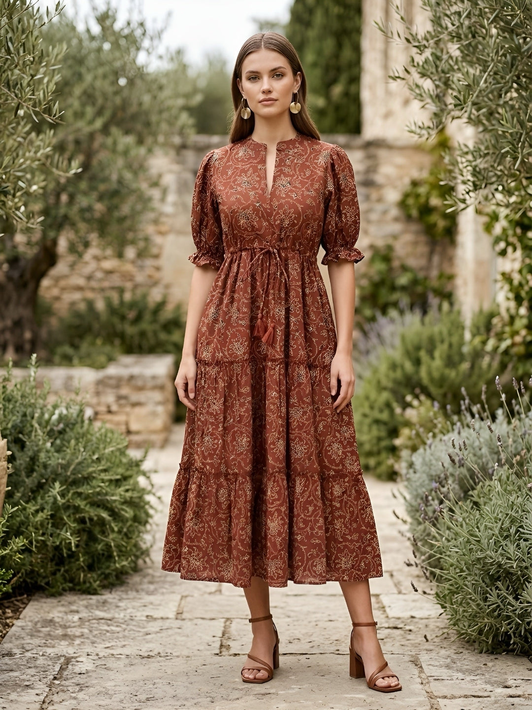 Floral Printed Dress
