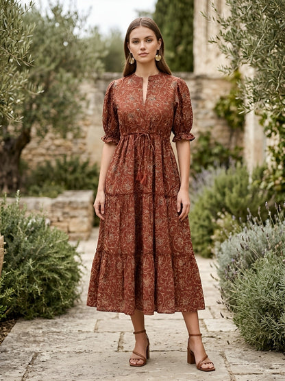Floral Printed Dress