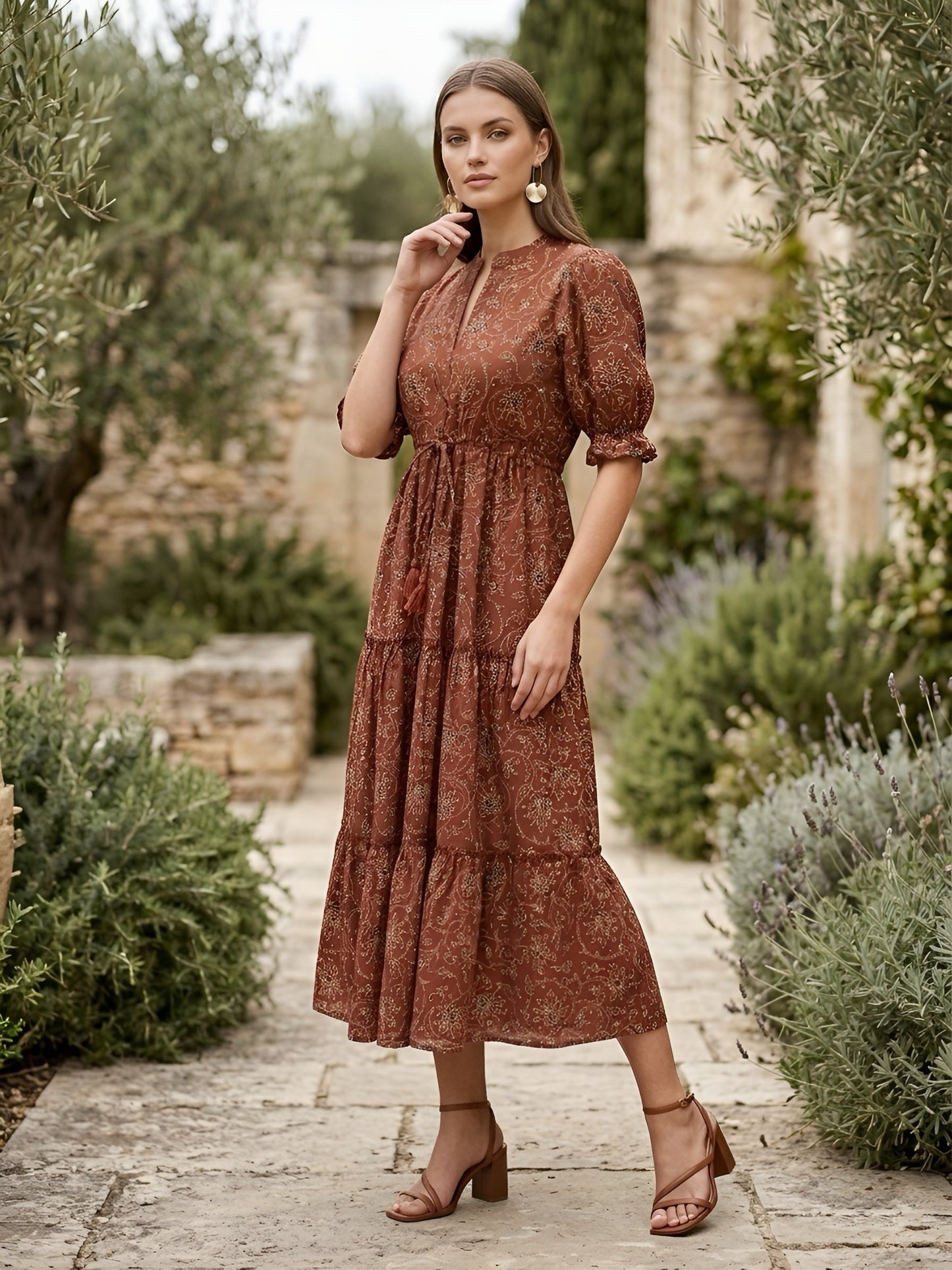 Floral Printed Dress