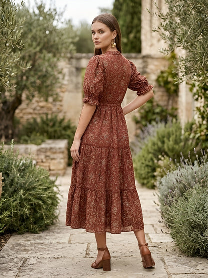 Floral Printed Dress