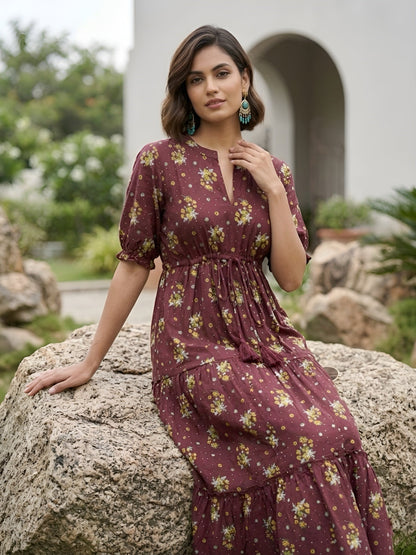 Floral Printed Dress