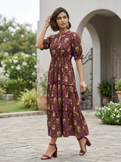 Floral Printed Dress