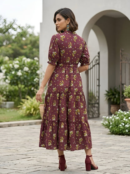 Floral Printed Dress