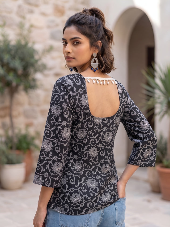 Ethnic Printed Straight Tunic