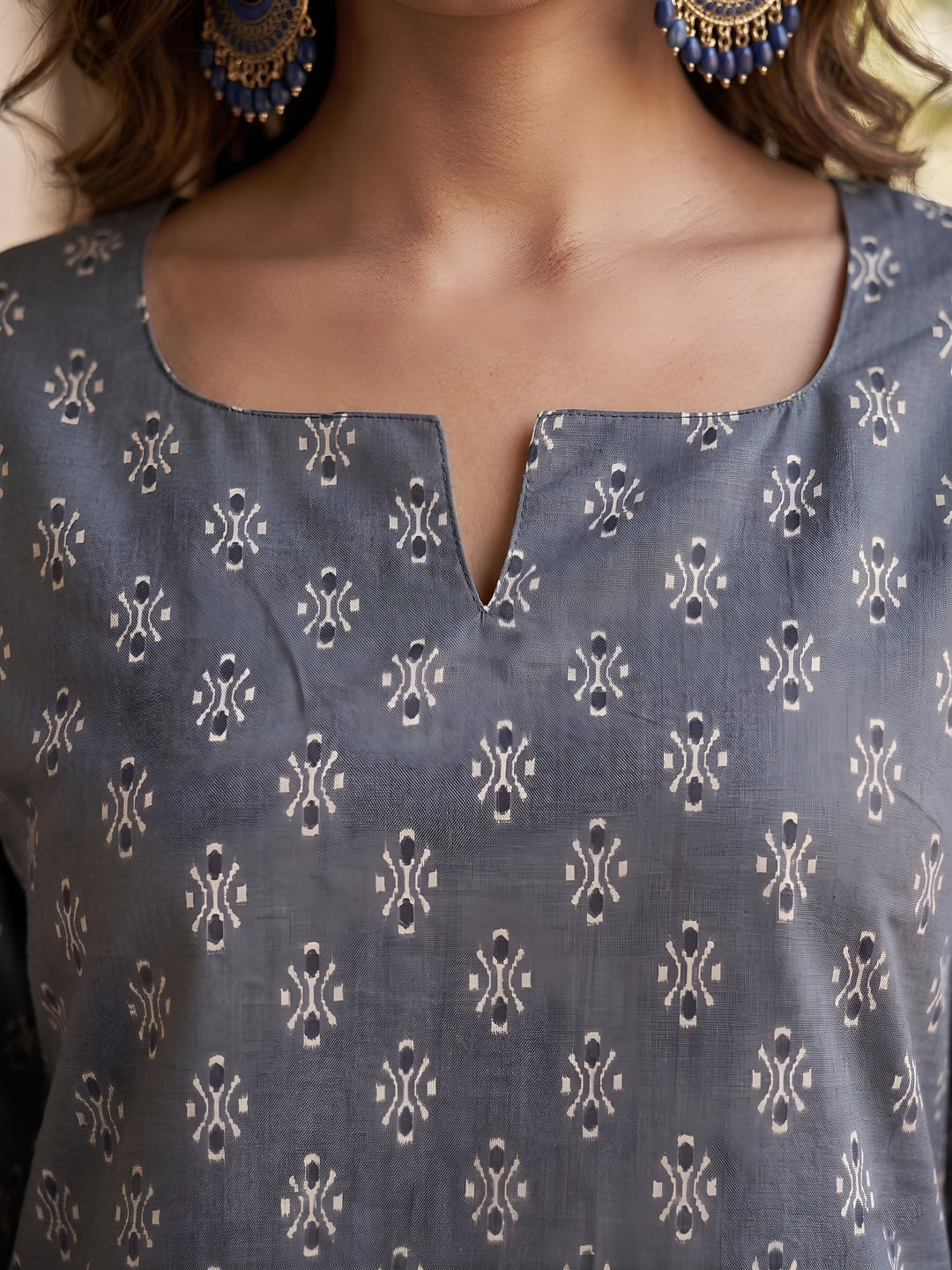Ethnic Printed Straight Tunic