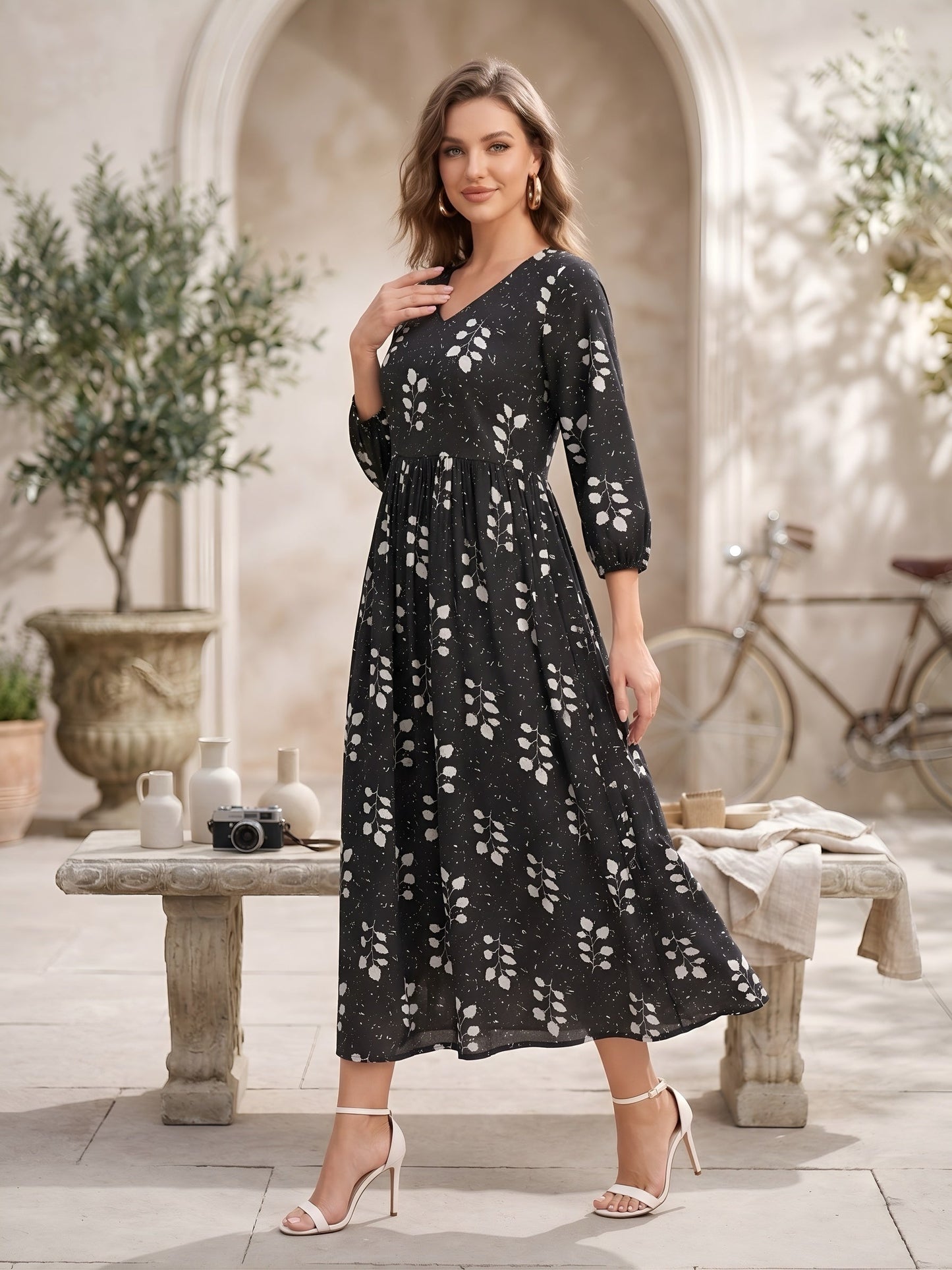 Ethnic Printed Dress