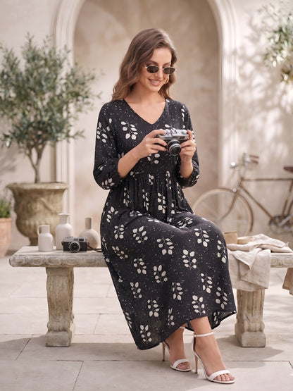 Ethnic Printed Dress
