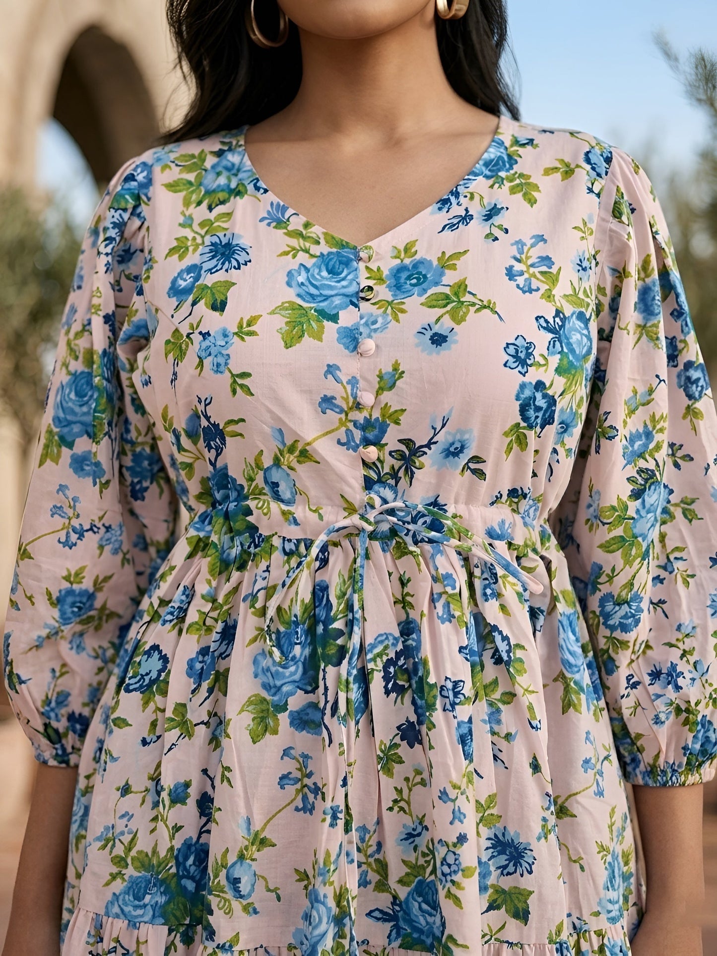 Floral Printed Dress