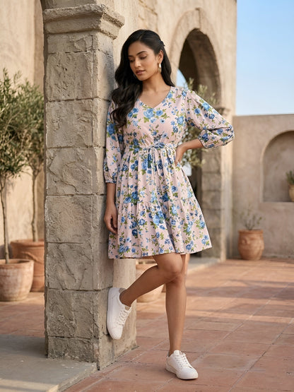 Floral Printed Dress