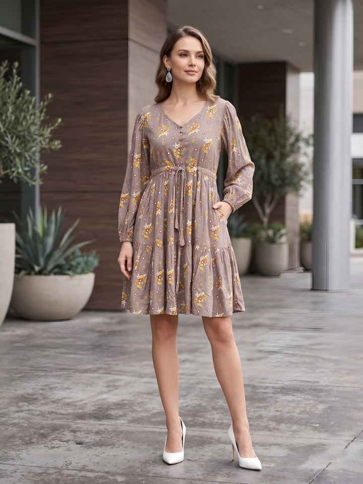 Printed Dress