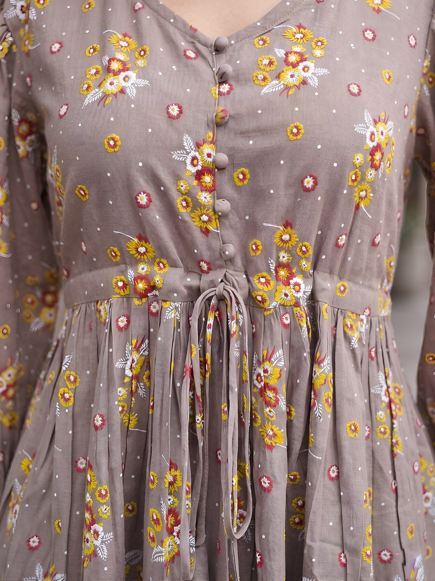 Printed Dress
