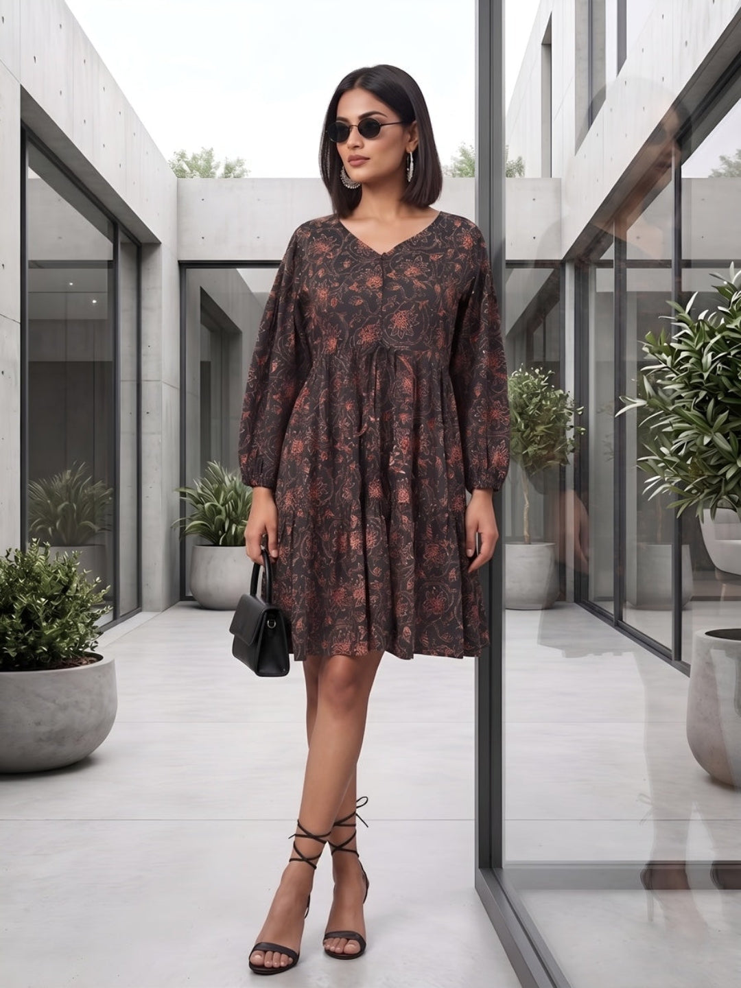 Floral Printed Dress