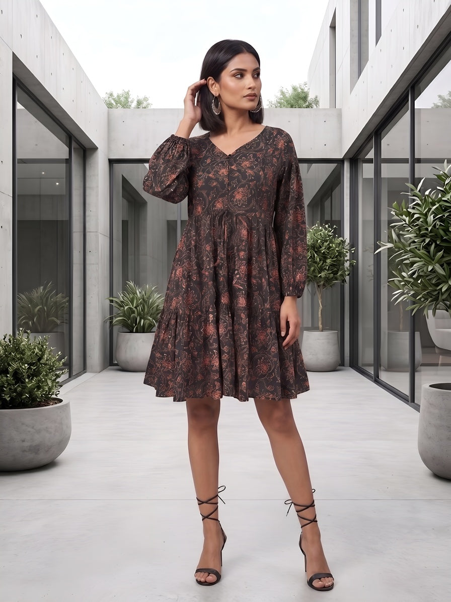 Floral Printed Dress
