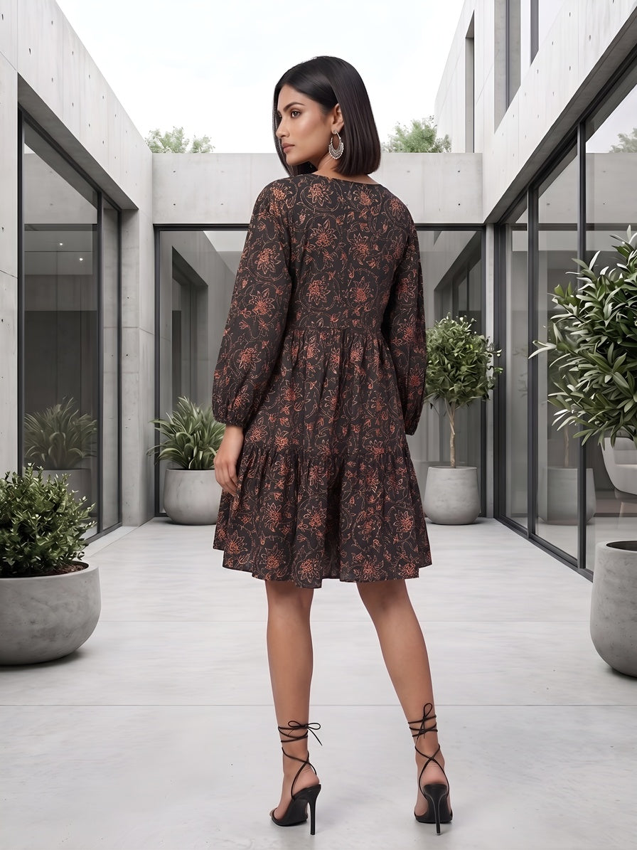 Floral Printed Dress