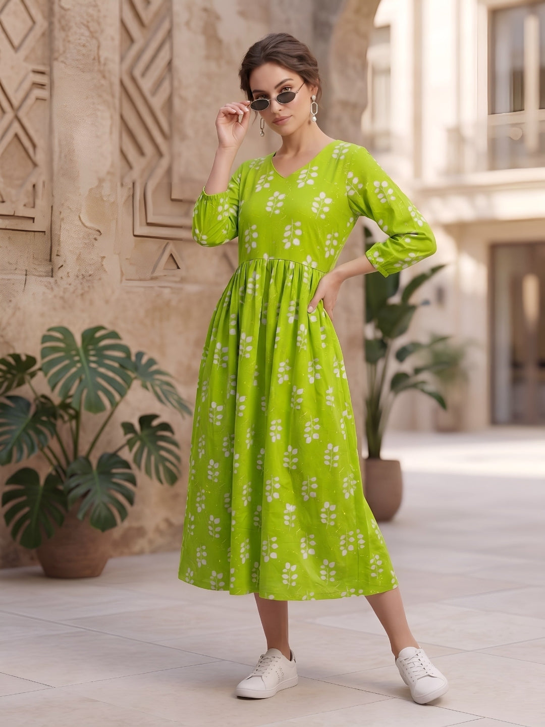 Floral Printed Dress