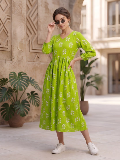 Floral Printed Dress