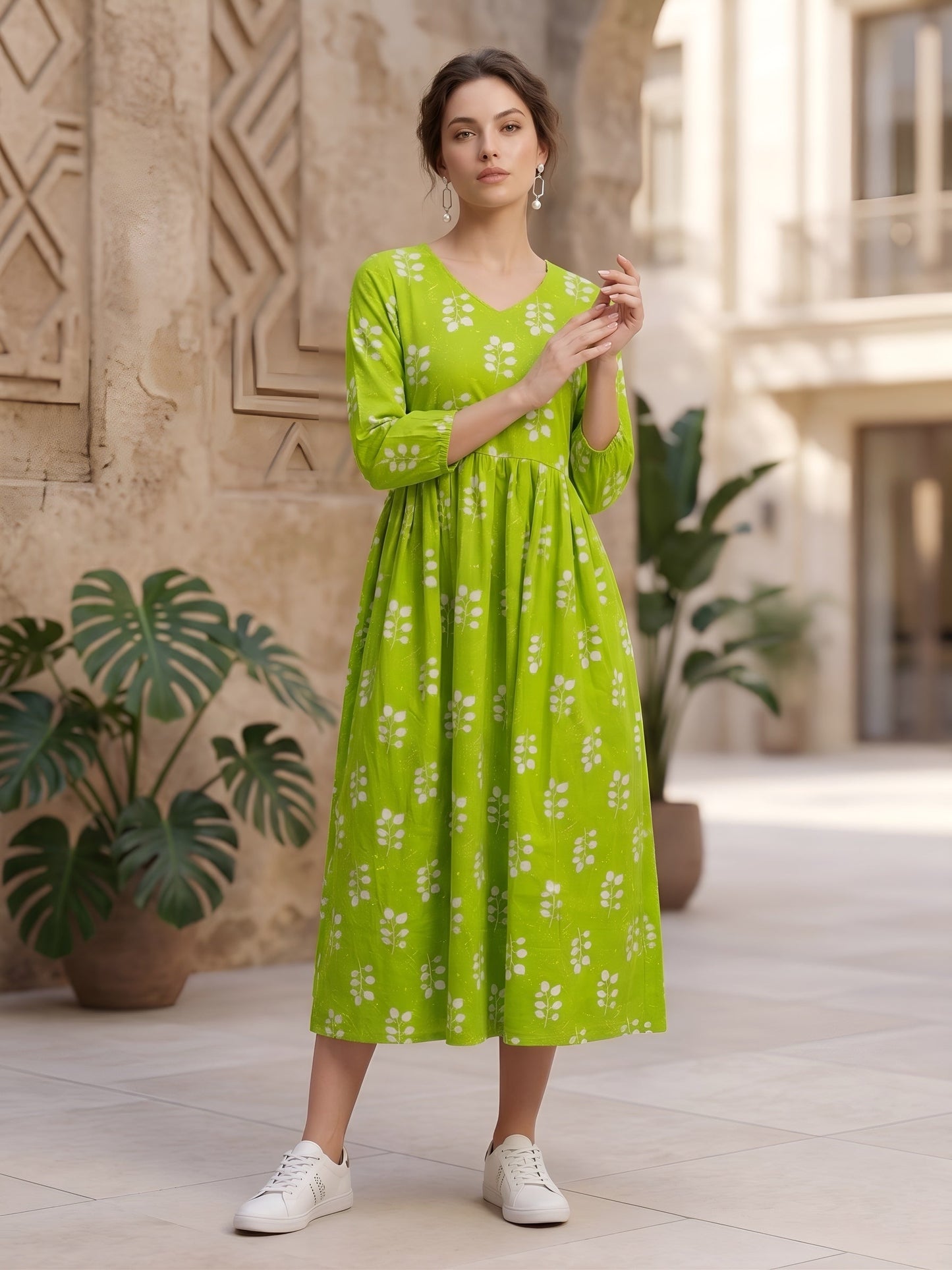 Floral Printed Dress