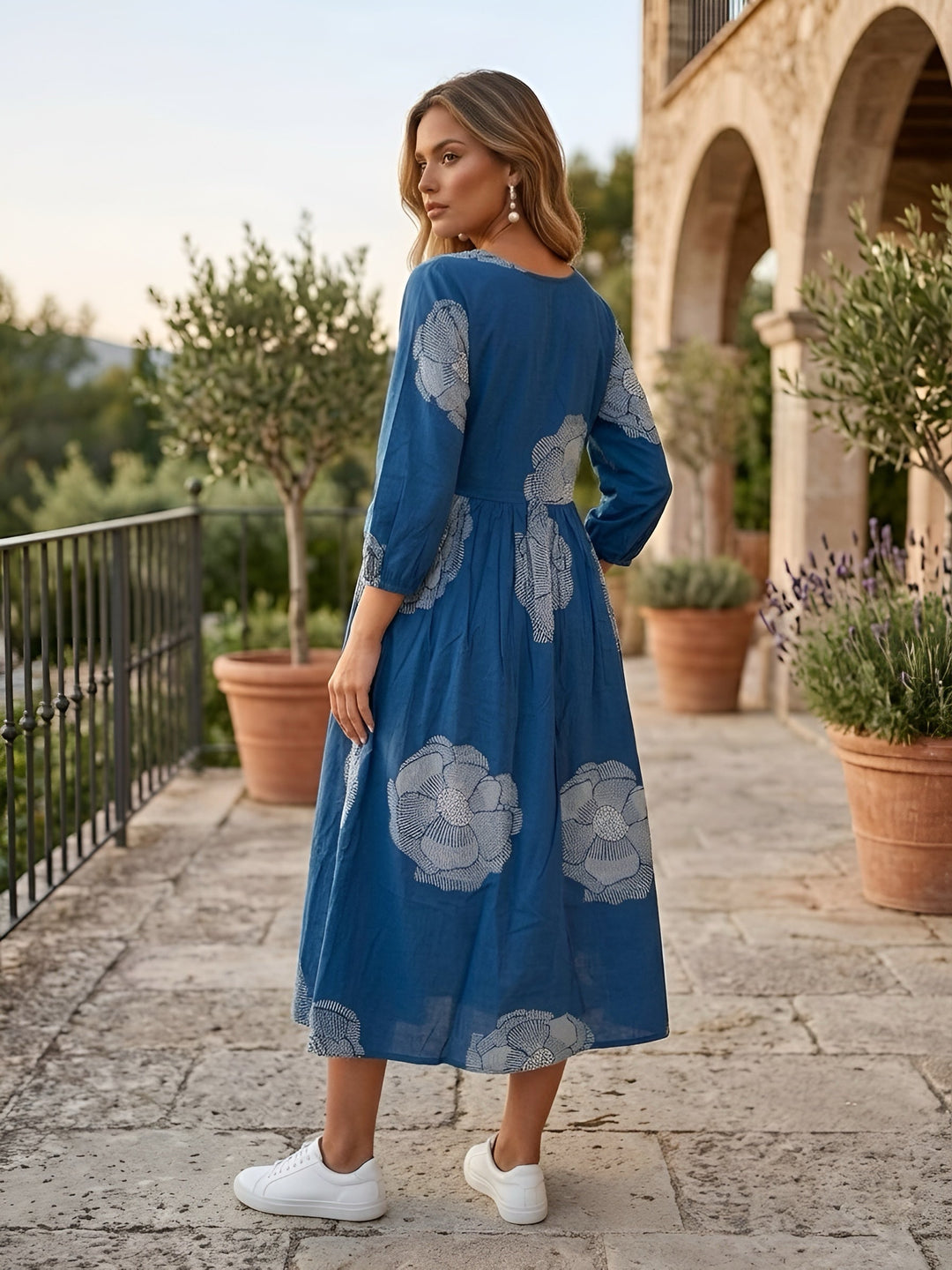 Ethnic Printed Dress