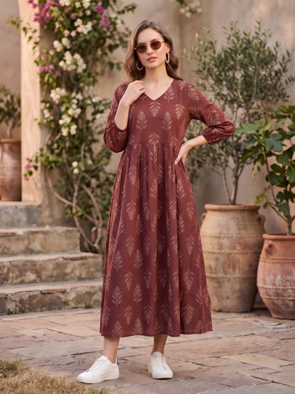 Ethnic Printed Dress
