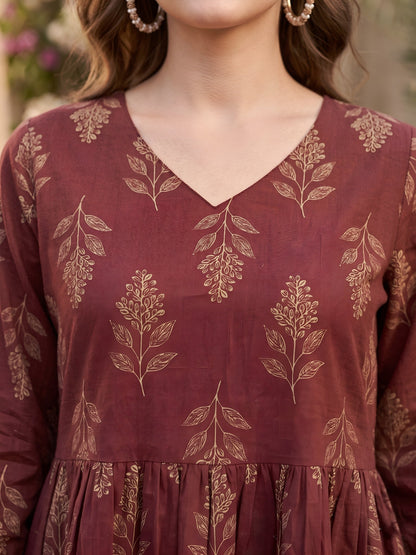 Ethnic Printed Dress