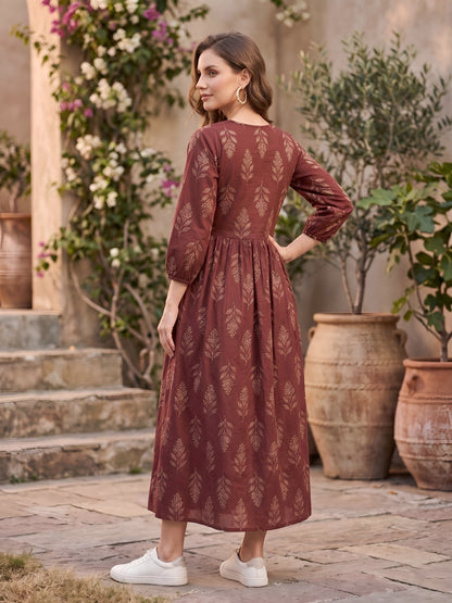 Ethnic Printed Dress