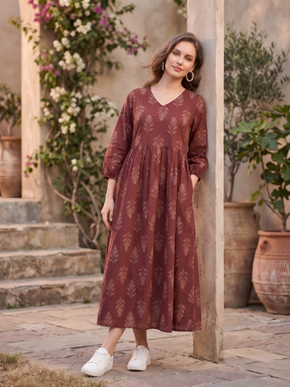 Ethnic Printed Dress