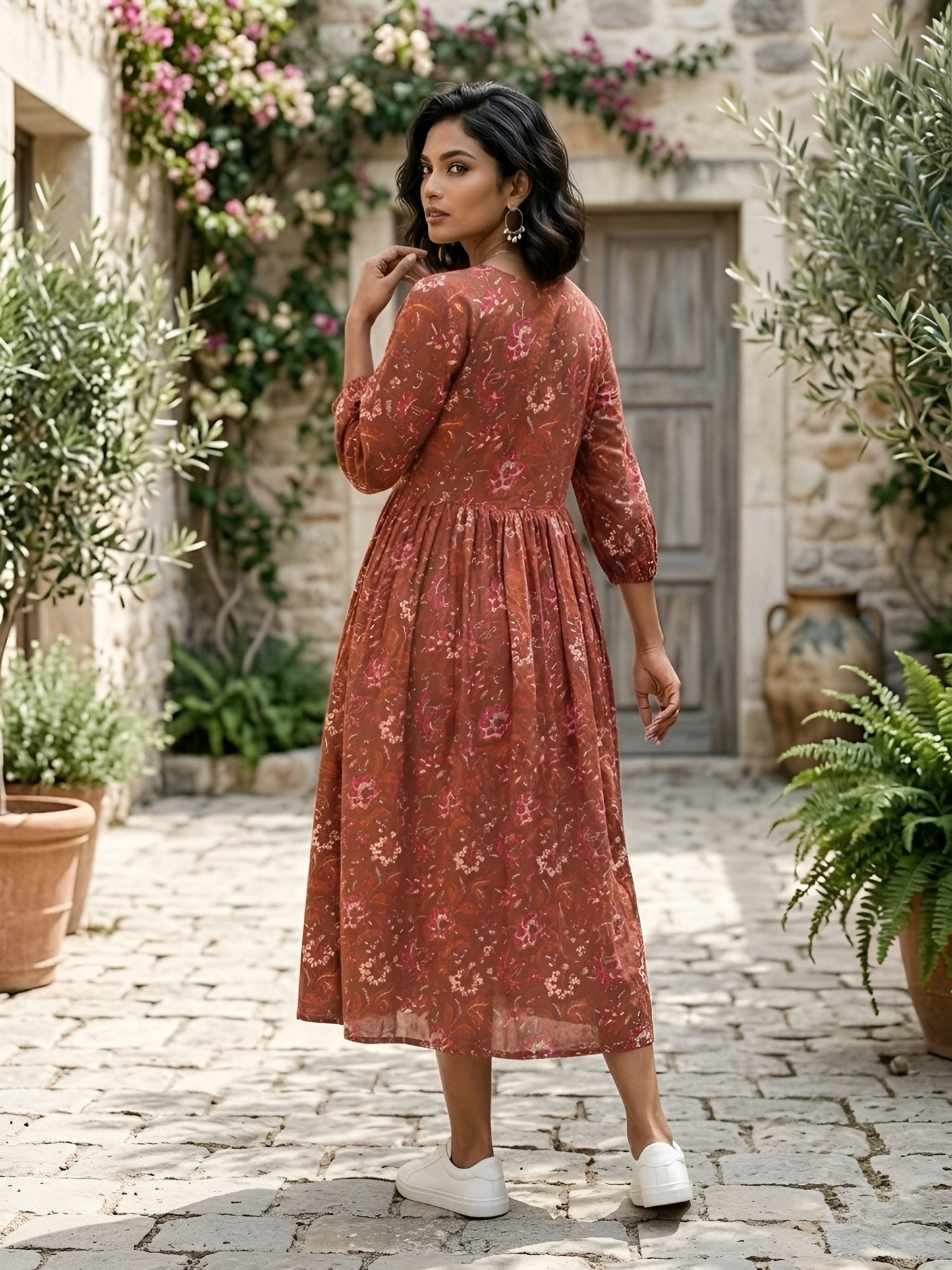 Floral Printed Dress