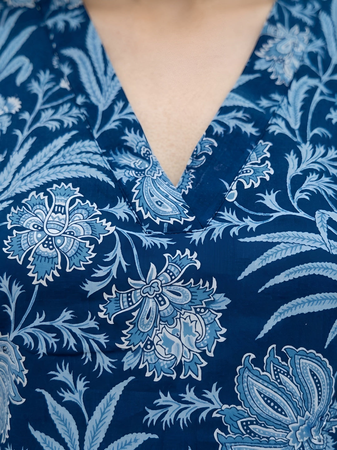 Printed Straight Kurta With Palazzo