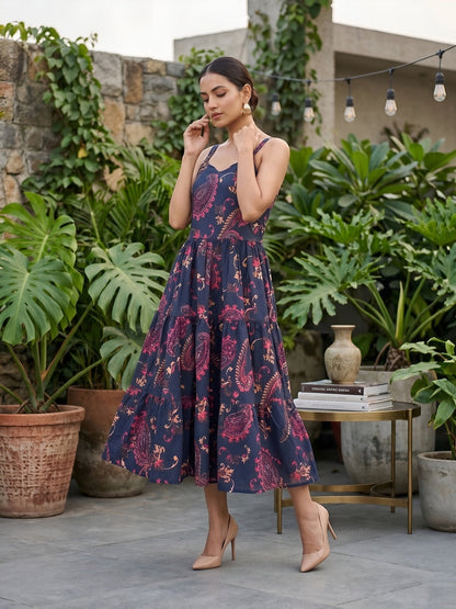 Ethnic Printed Dress