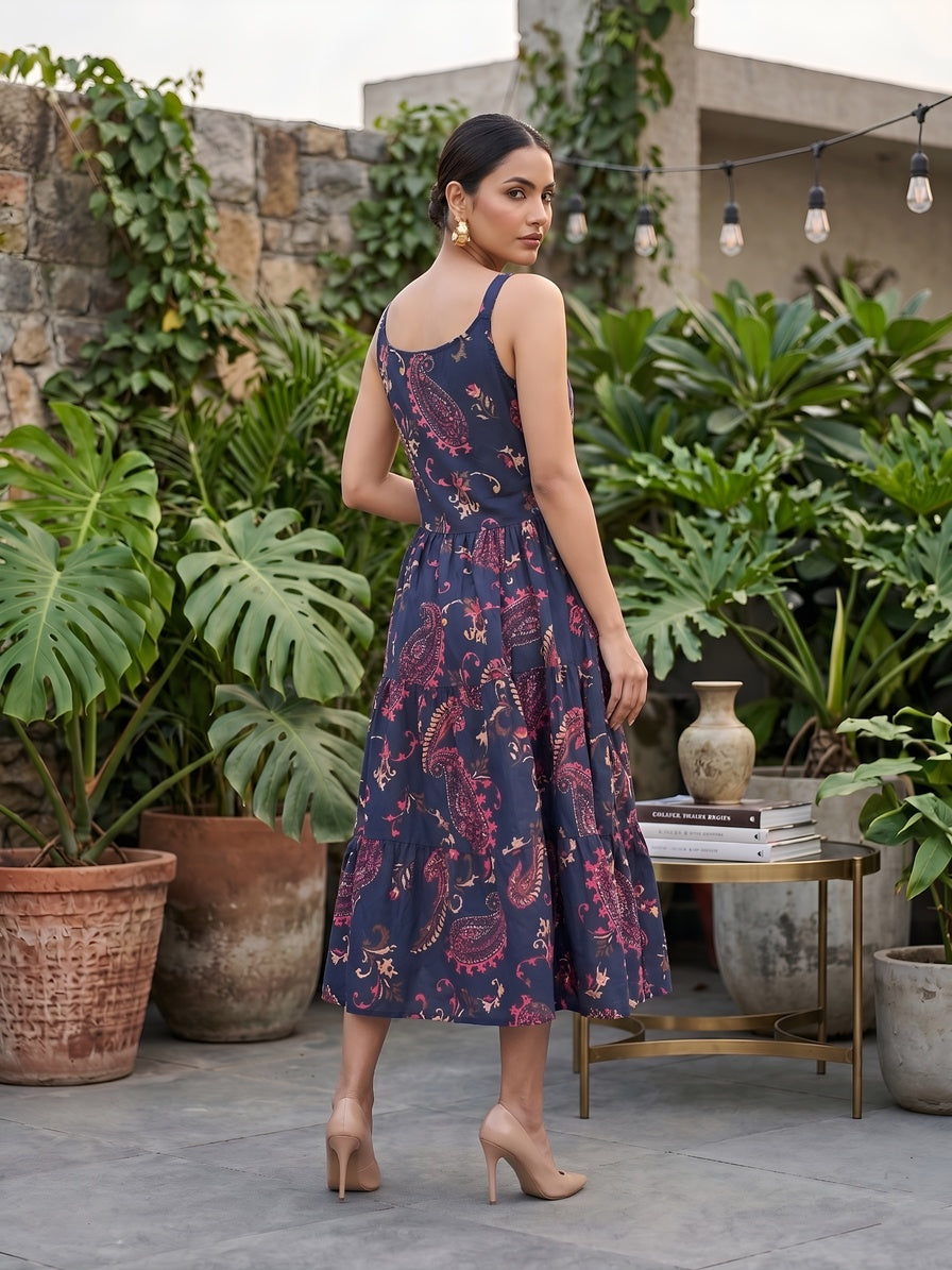 Ethnic Printed Dress