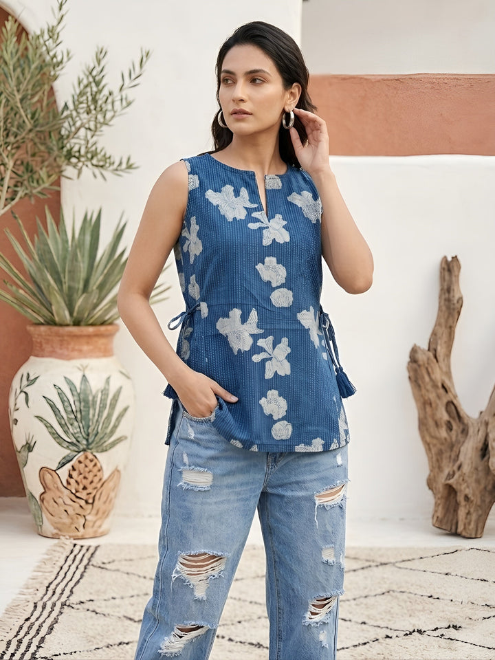 Printed Stylish Crop Top