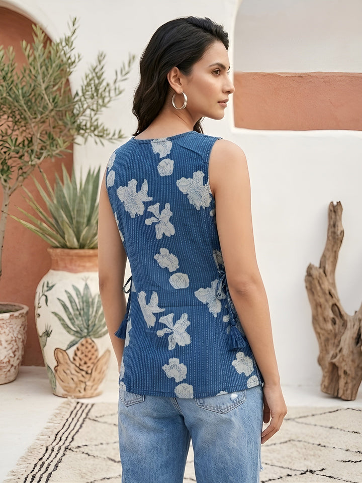 Printed Stylish Crop Top
