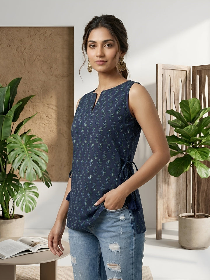 Printed Stylish Crop Top