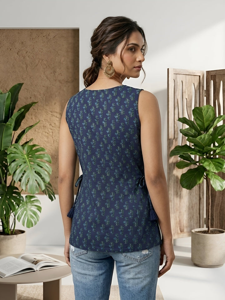 Printed Stylish Crop Top
