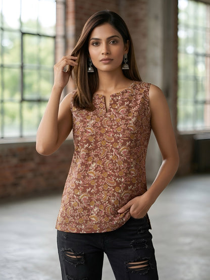 Printed Stylish Crop Top