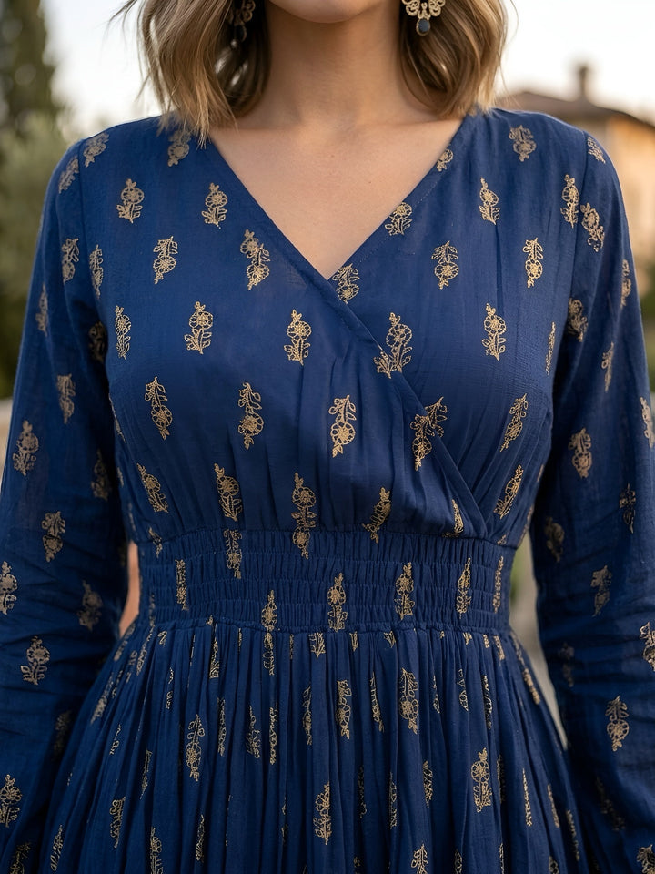 Printed Mini Dress