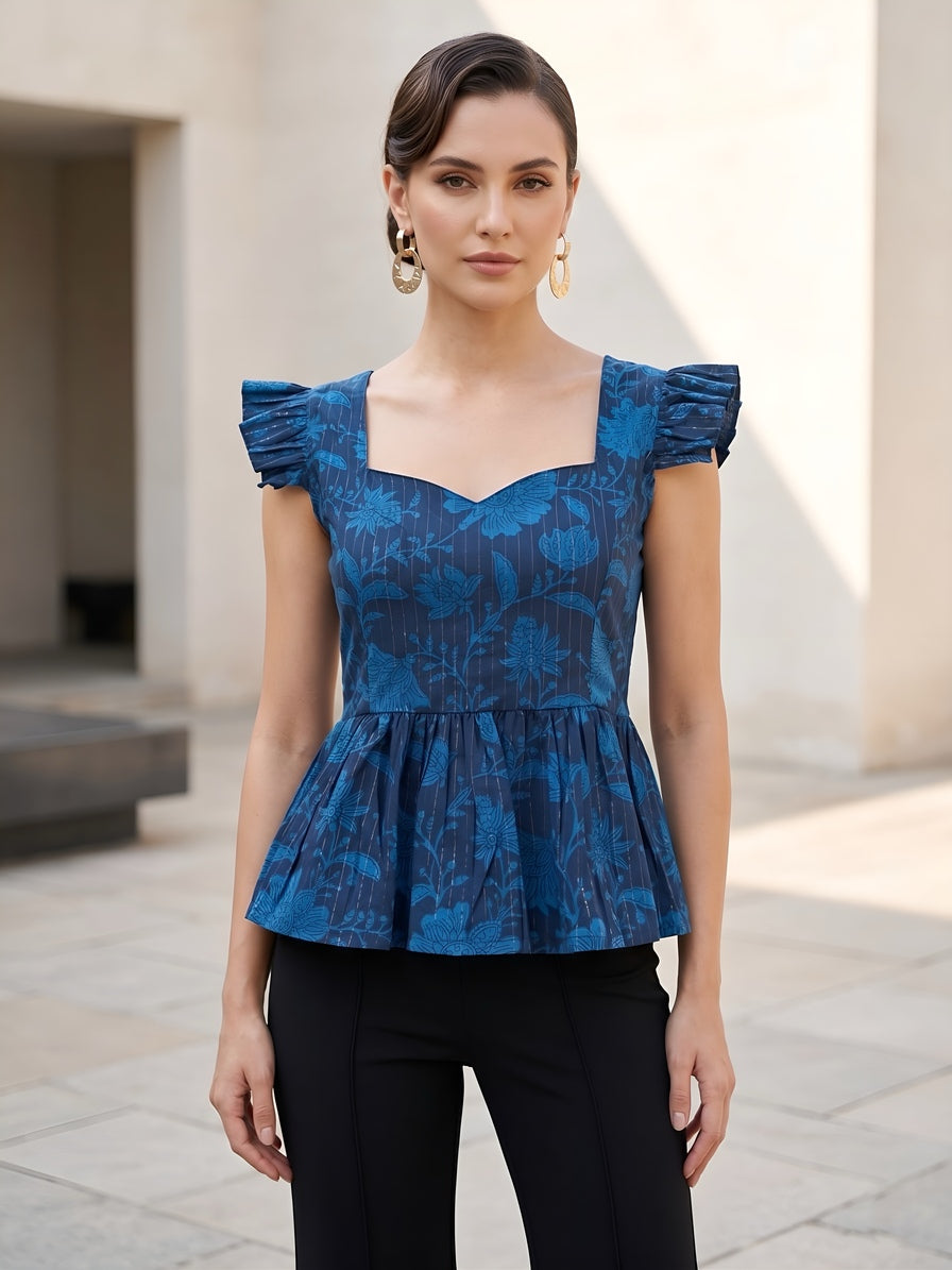 Printed Stylish Crop Top
