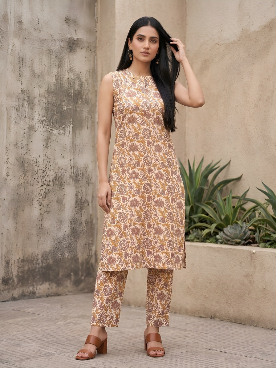 Printed Kurta Set