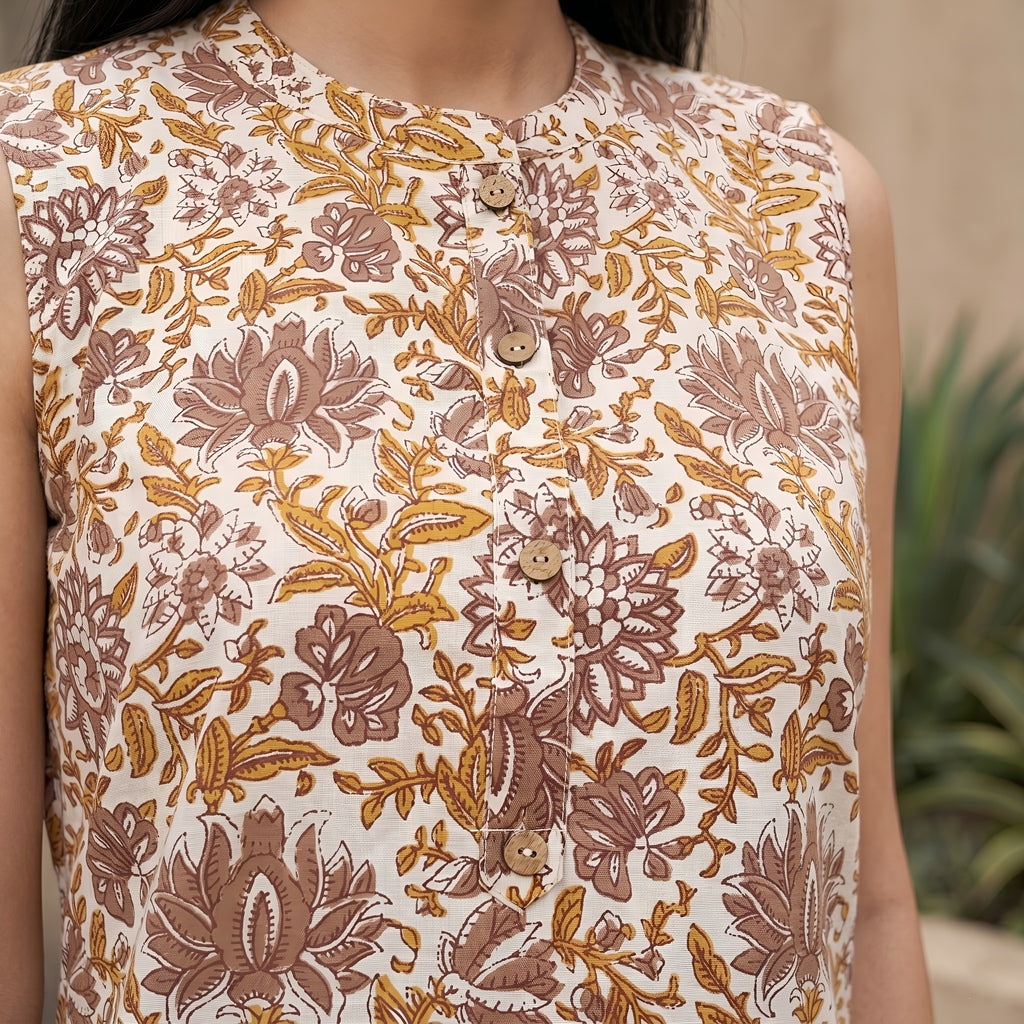 Printed Kurta Set