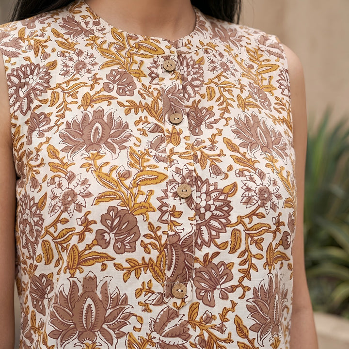 Printed Kurta Set